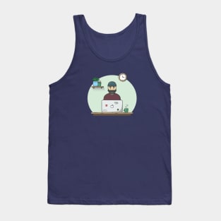 Hipster programmer - 3 Tank Top